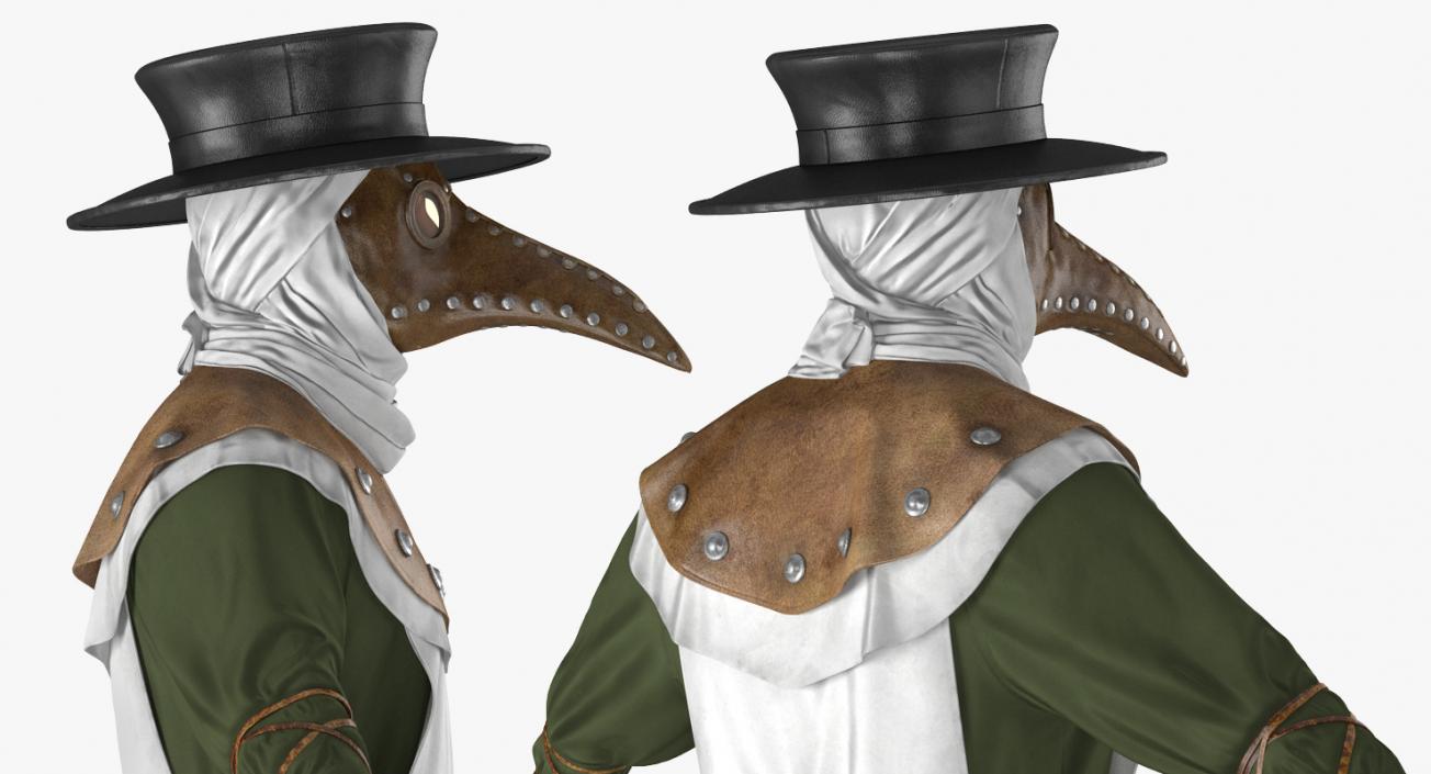 3D Plague Doctor model