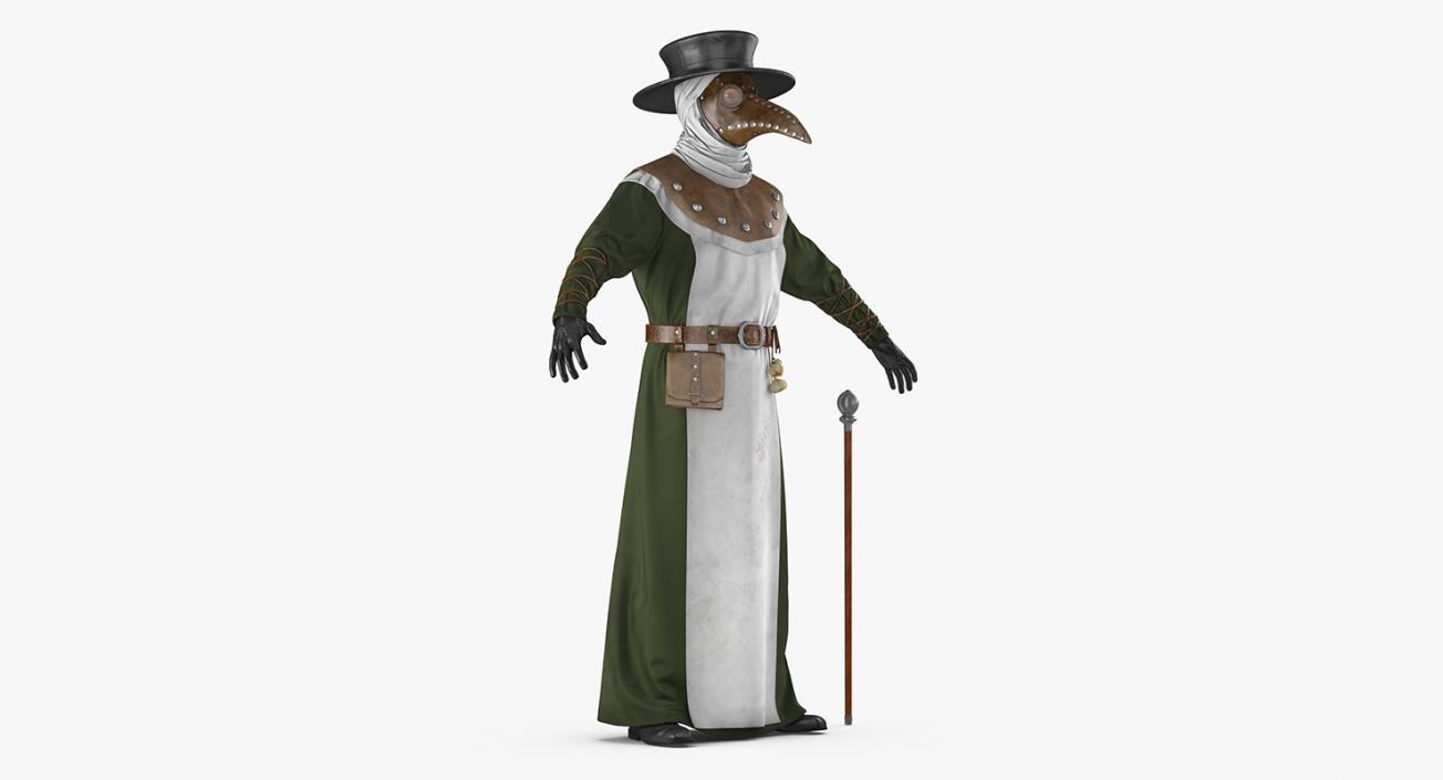 3D Plague Doctor model