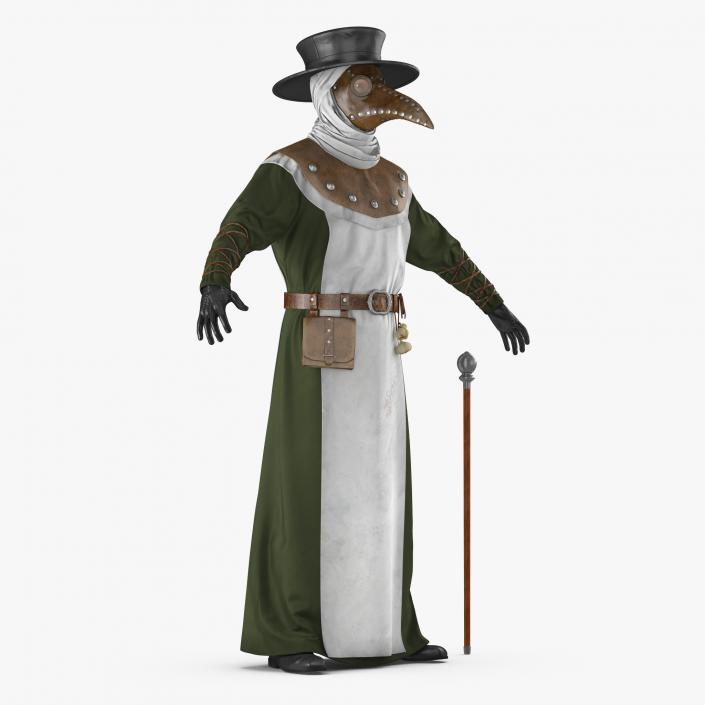 3D Plague Doctor model