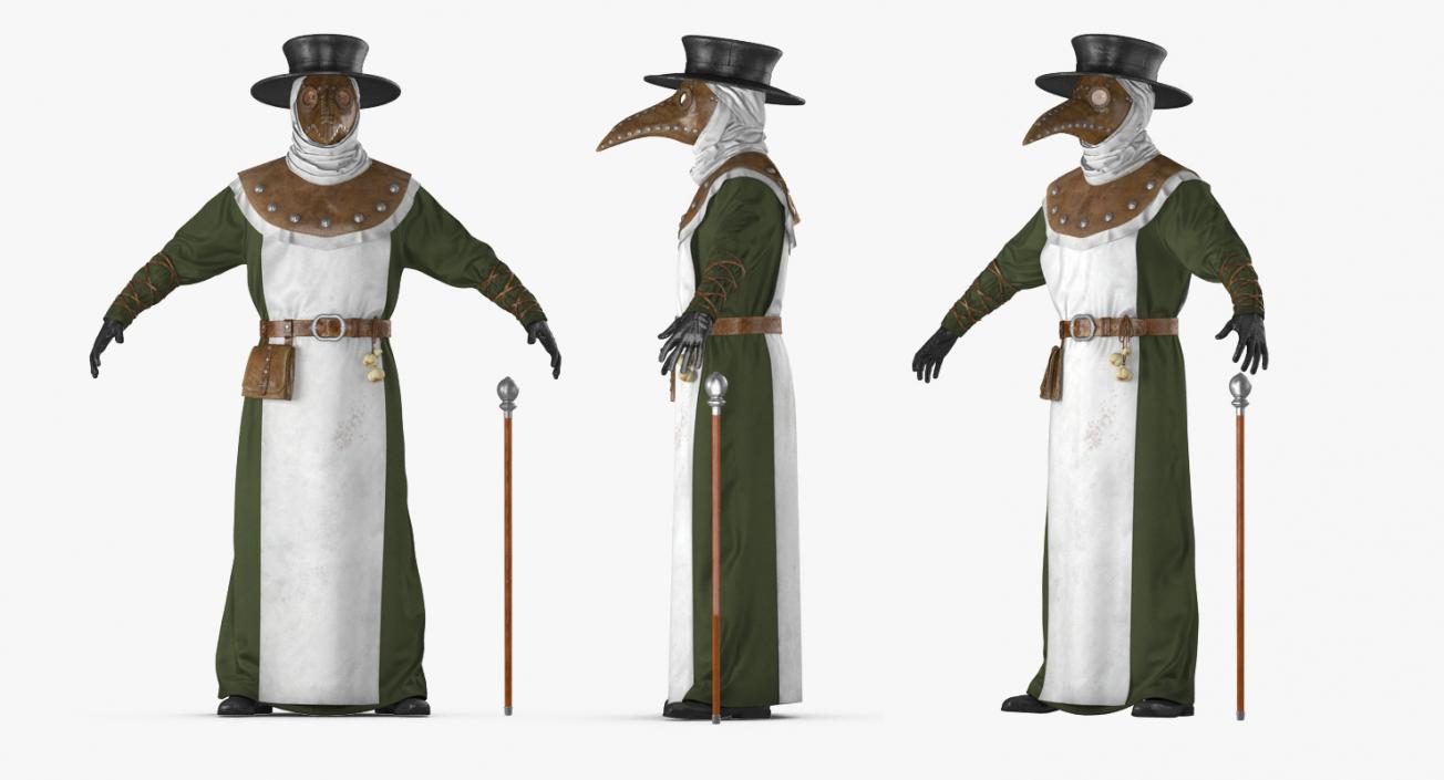 3D Plague Doctor model