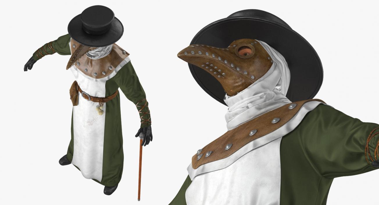 3D Plague Doctor model