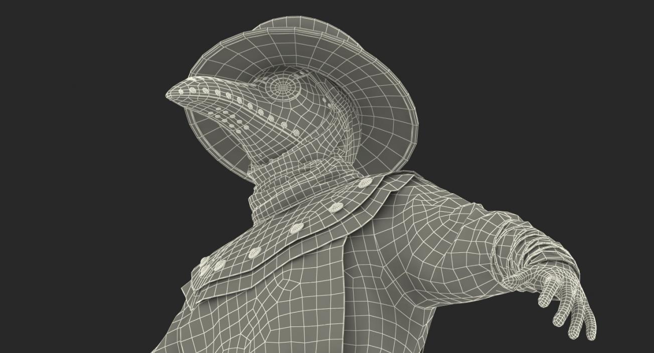 3D Plague Doctor model