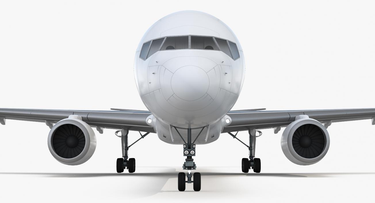 3D model Boeing 757-300 Generic with Cabin Rigged