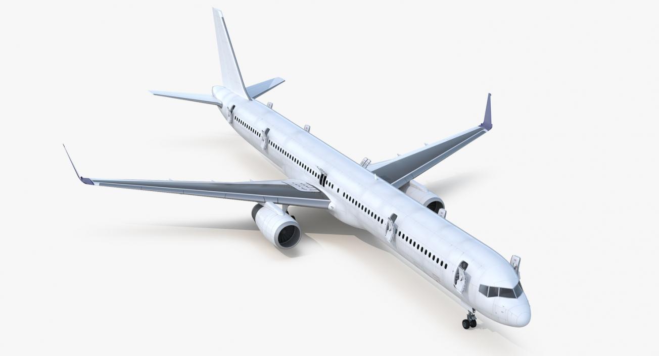 3D model Boeing 757-300 Generic with Cabin Rigged