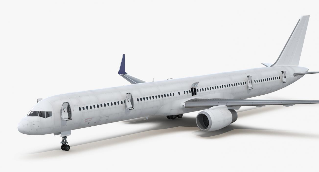 3D model Boeing 757-300 Generic with Cabin Rigged