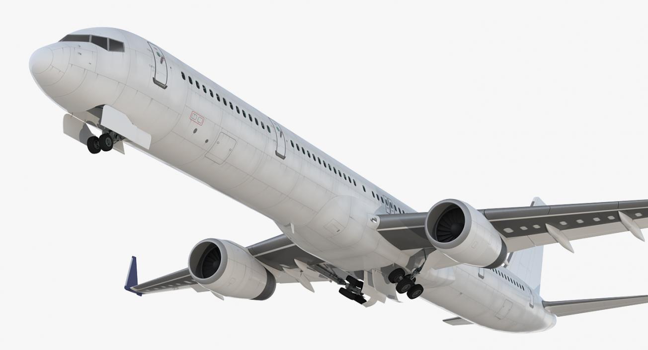 3D model Boeing 757-300 Generic with Cabin Rigged