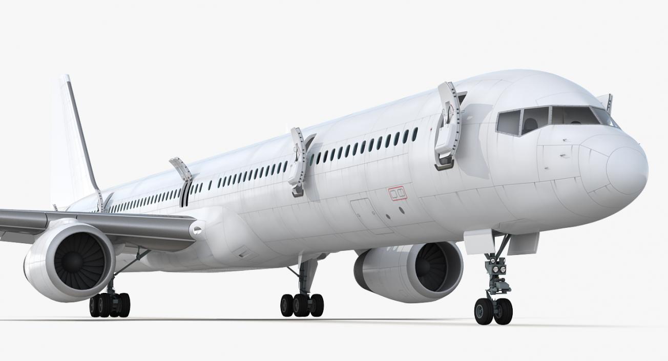 3D model Boeing 757-300 Generic with Cabin Rigged