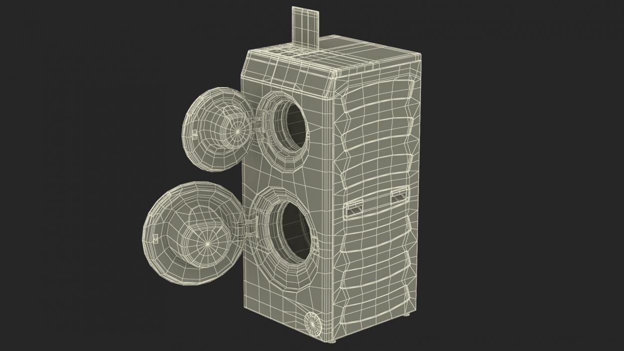 Duo Washer Dryer Machine 3D model