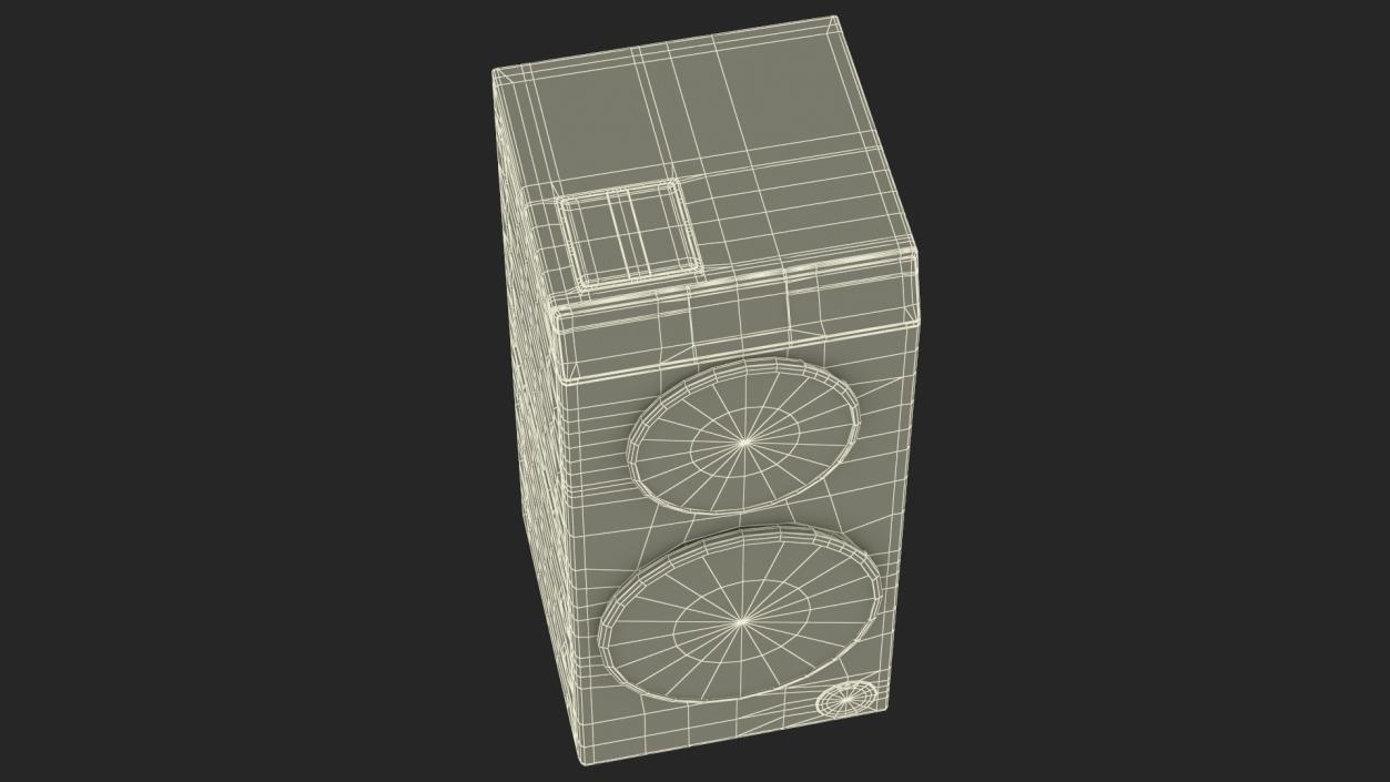 Duo Washer Dryer Machine 3D model