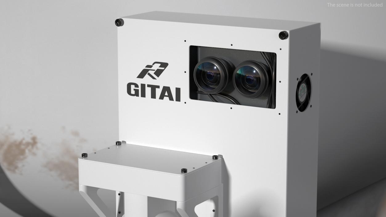 3D GITAI S1 Space Robot Rigged for Maya