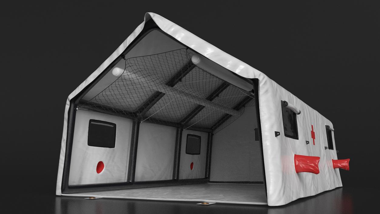 3D model Outdoor Medical Tent