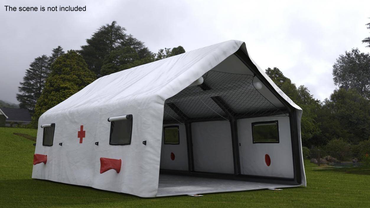 3D model Outdoor Medical Tent