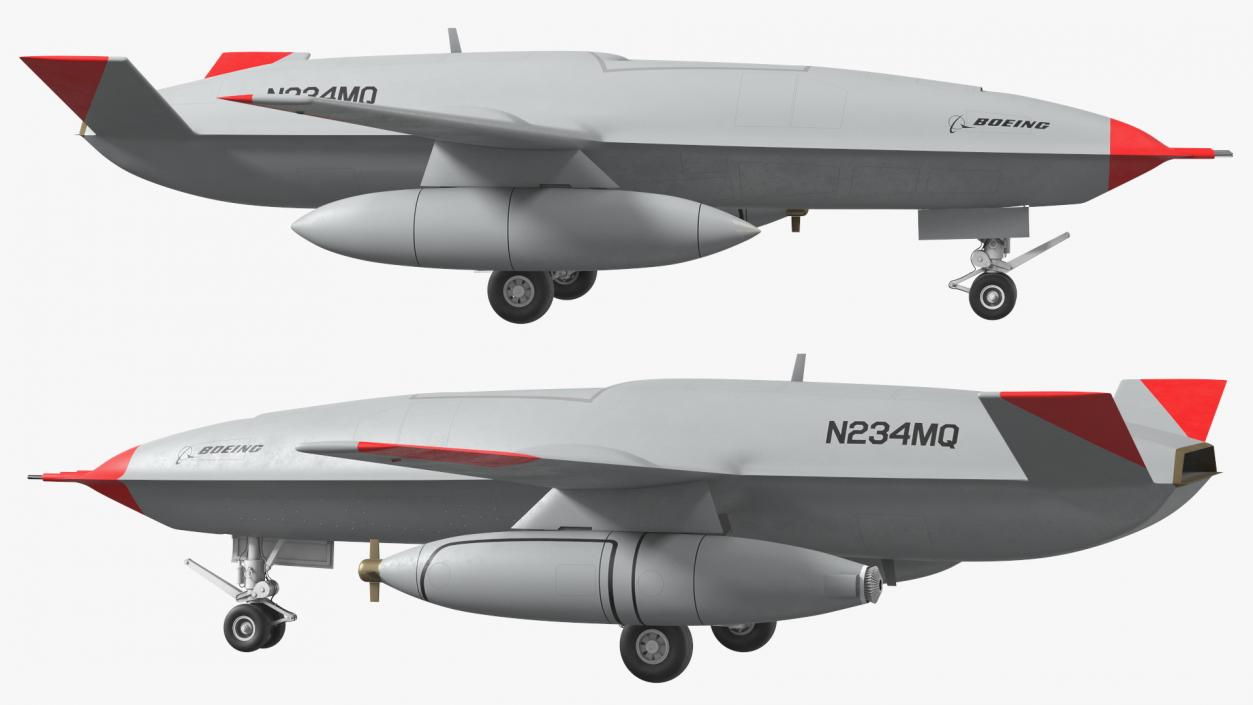 3D Boeing MQ25 Stingray Aerial Refueling Drone model