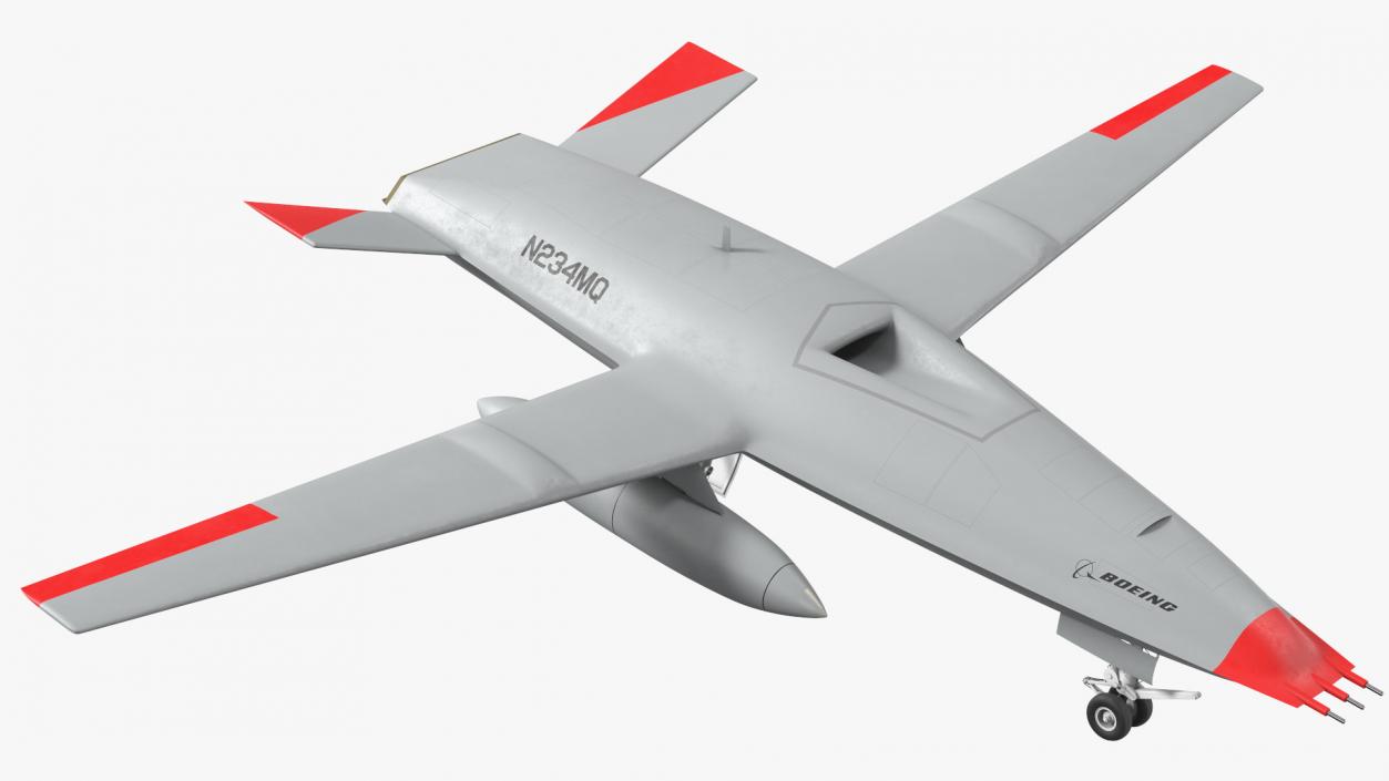 3D Boeing MQ25 Stingray Aerial Refueling Drone model