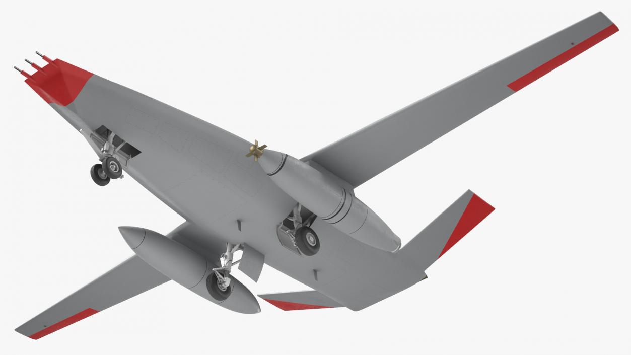 3D Boeing MQ25 Stingray Aerial Refueling Drone model