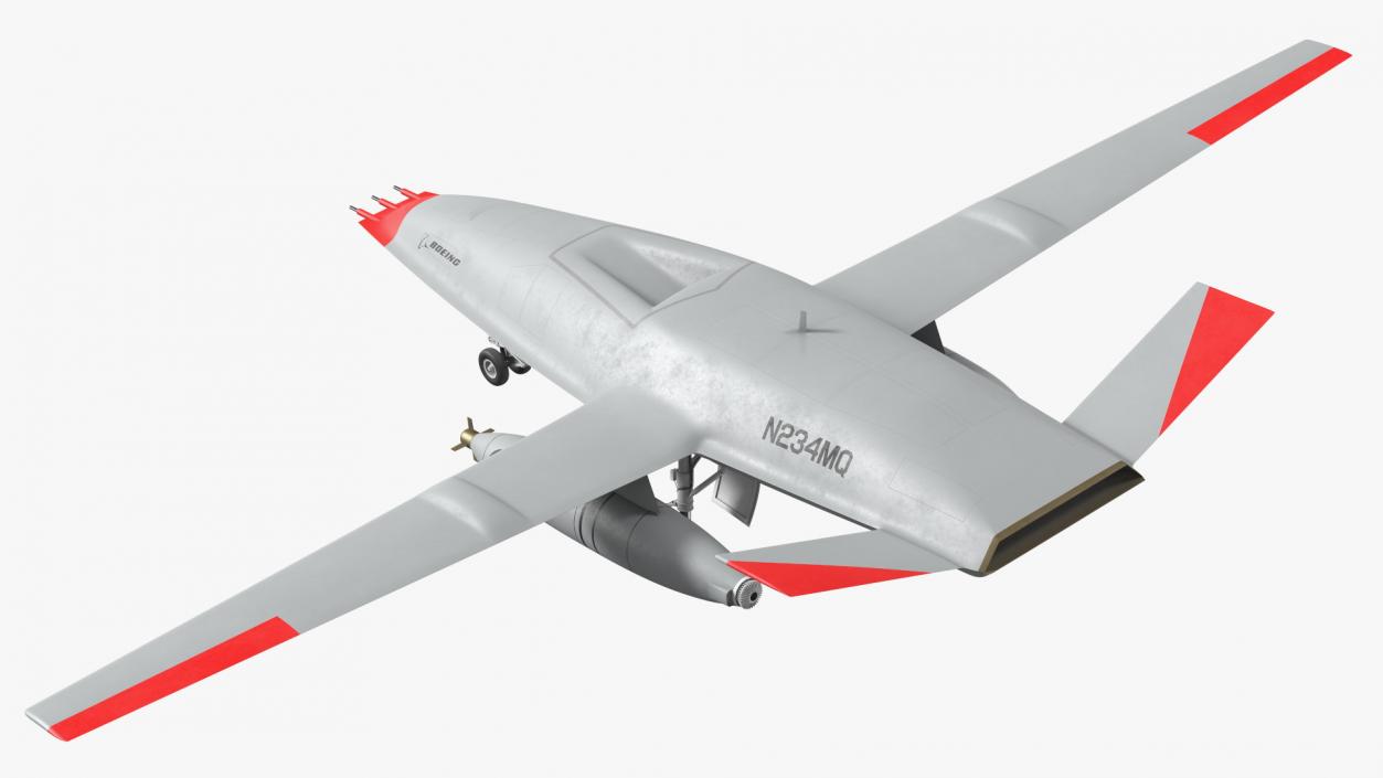 3D Boeing MQ25 Stingray Aerial Refueling Drone model