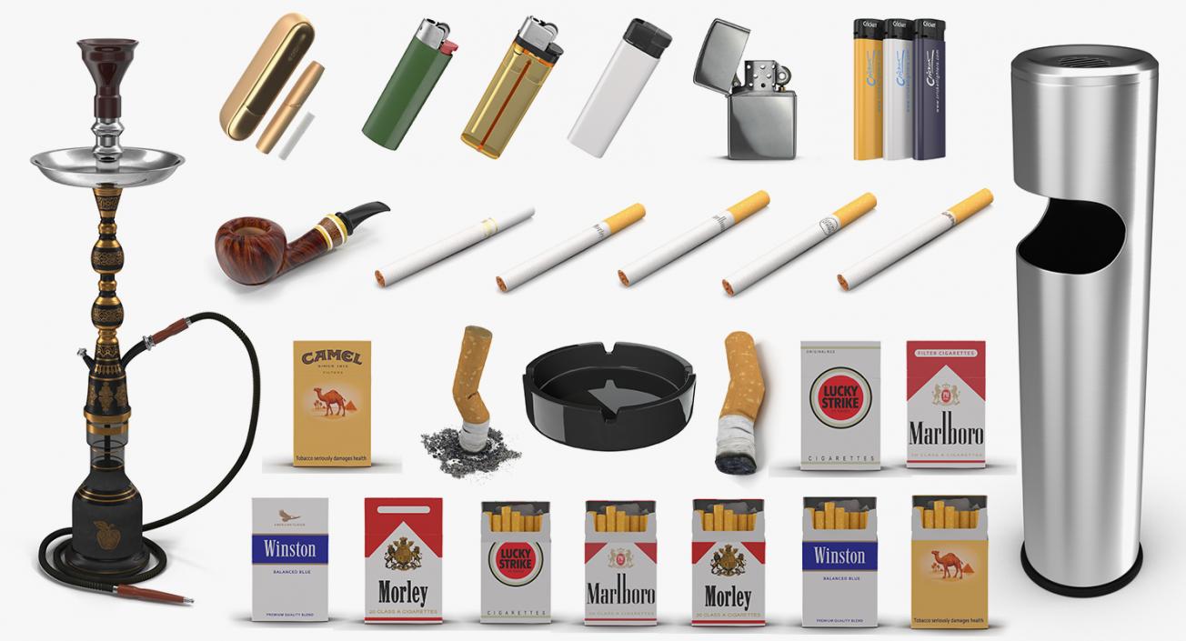 3D model Smoking Collection 4