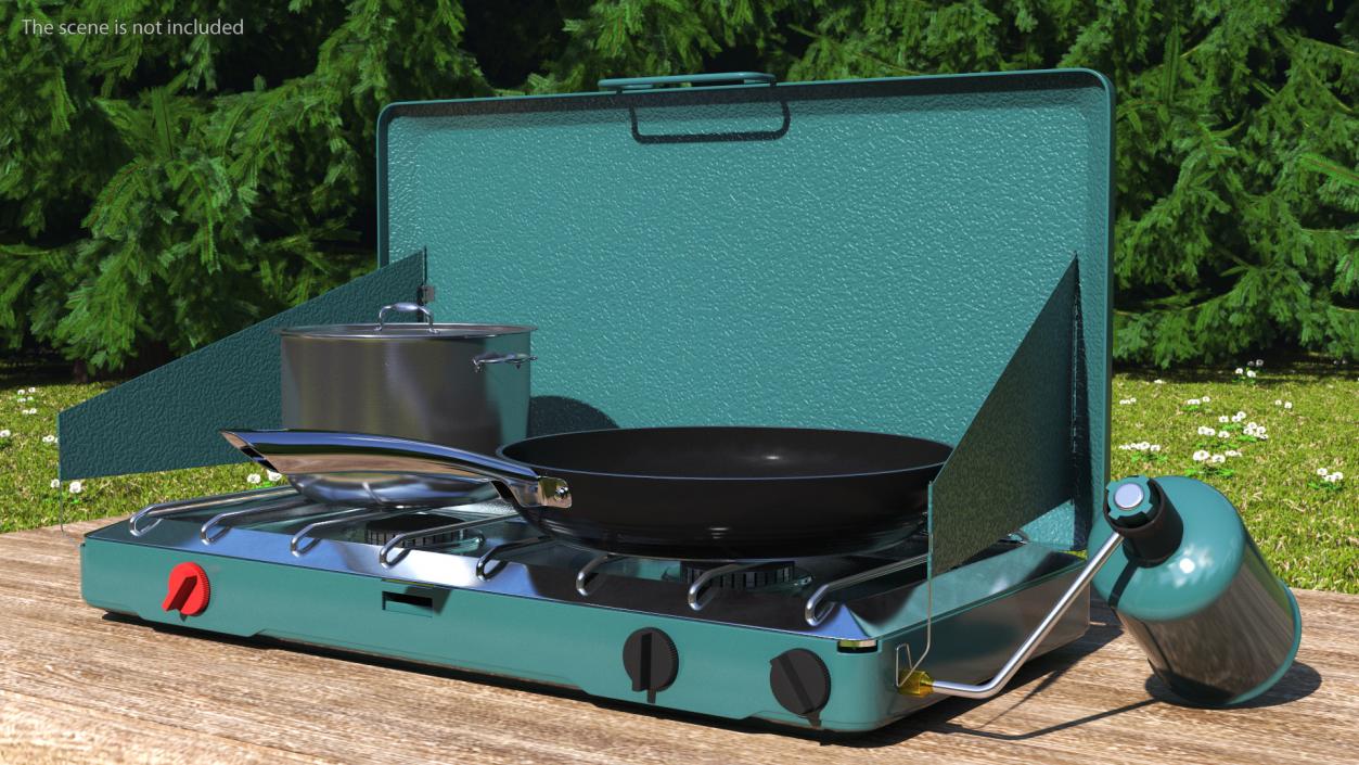 3D model Camping Stove for Cooking