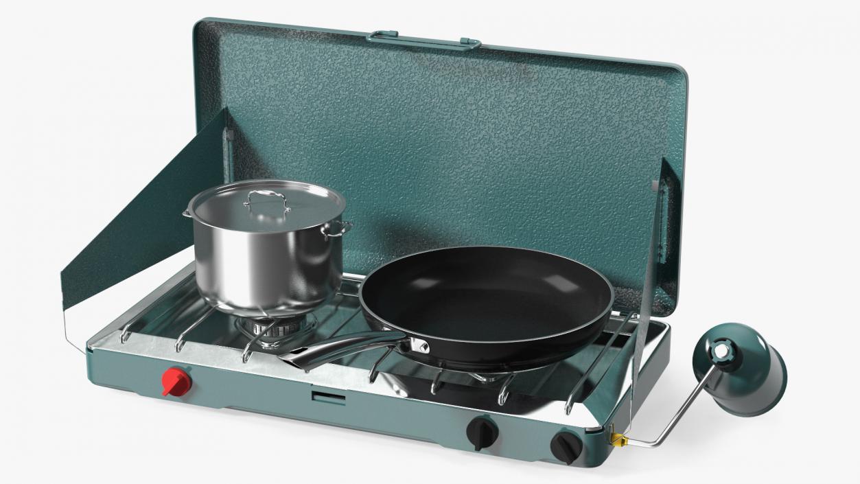 3D model Camping Stove for Cooking