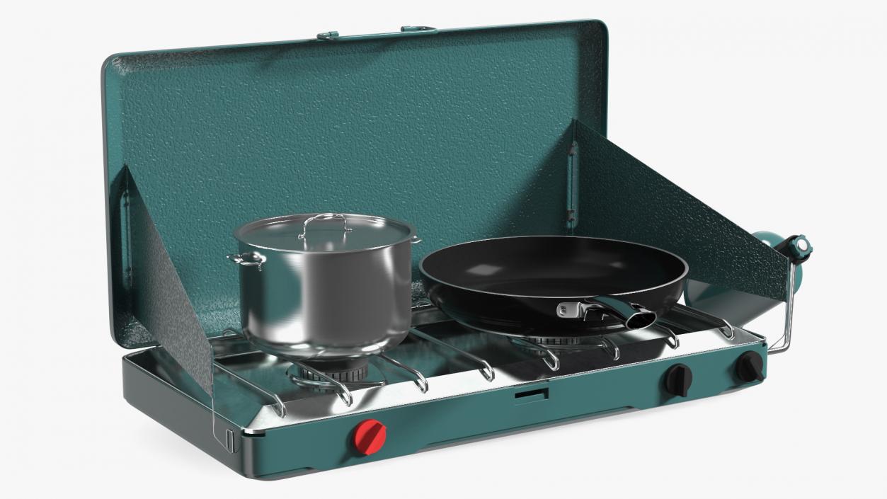 3D model Camping Stove for Cooking