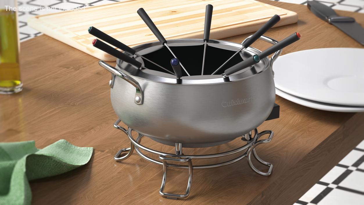 Electric Fondue Pot Cuisinart 3D model