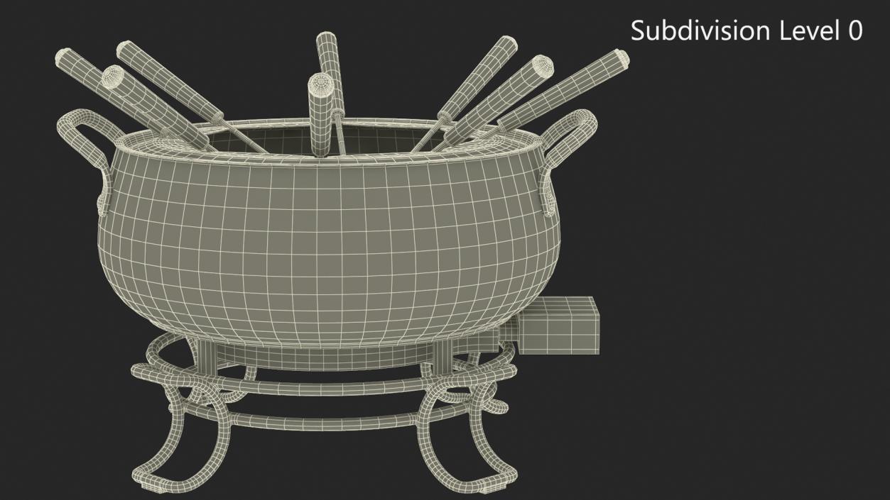 Electric Fondue Pot Cuisinart 3D model