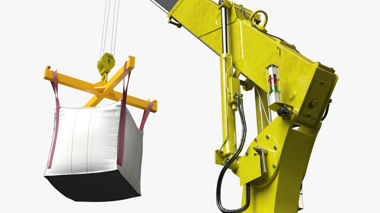 3D Industrial Crane with 1 Ton Bulk Bag