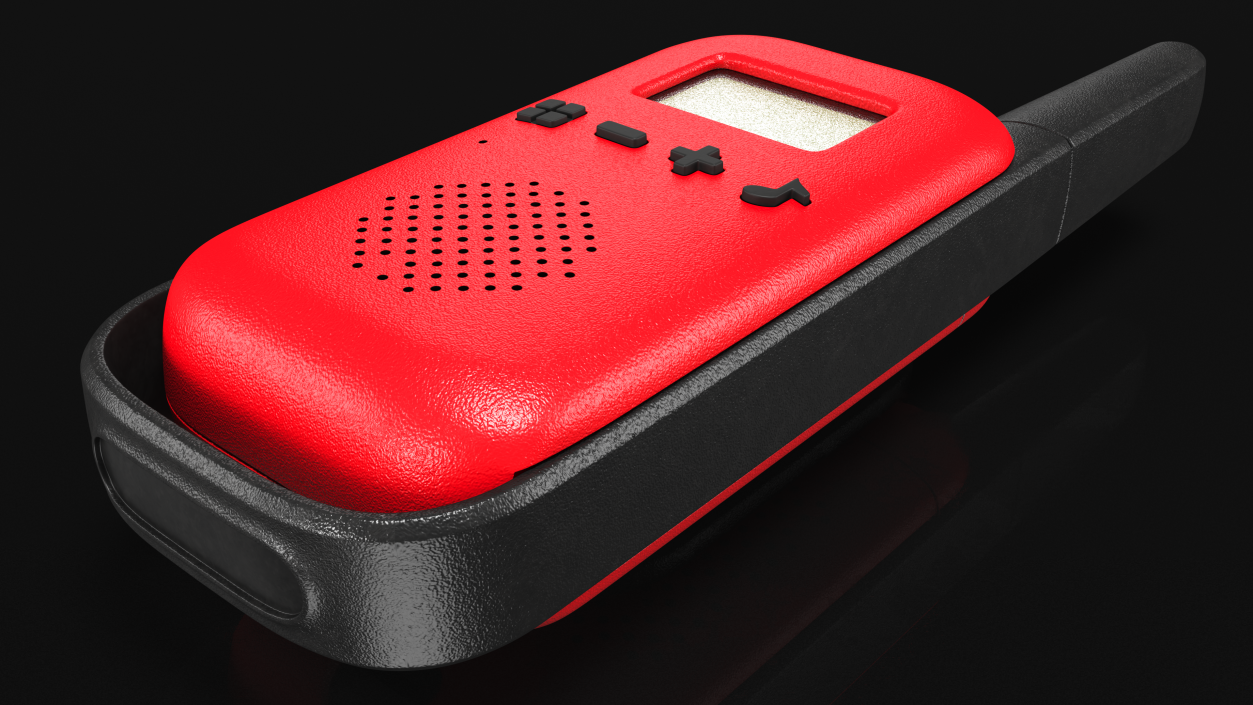 3D Walkie Talkie Portable Radio model