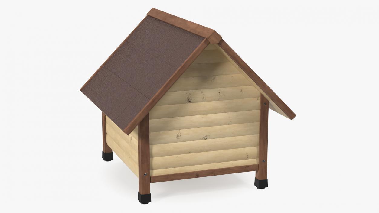 3D model Light Wood Pet House