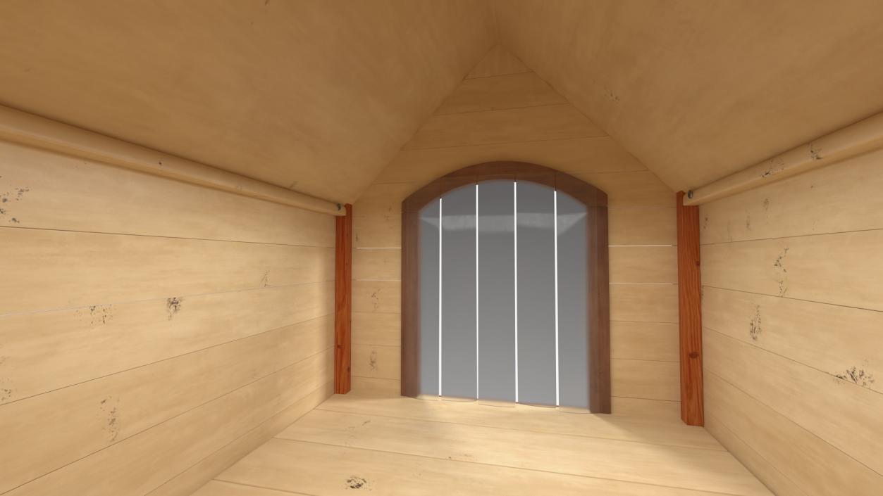 3D model Light Wood Pet House