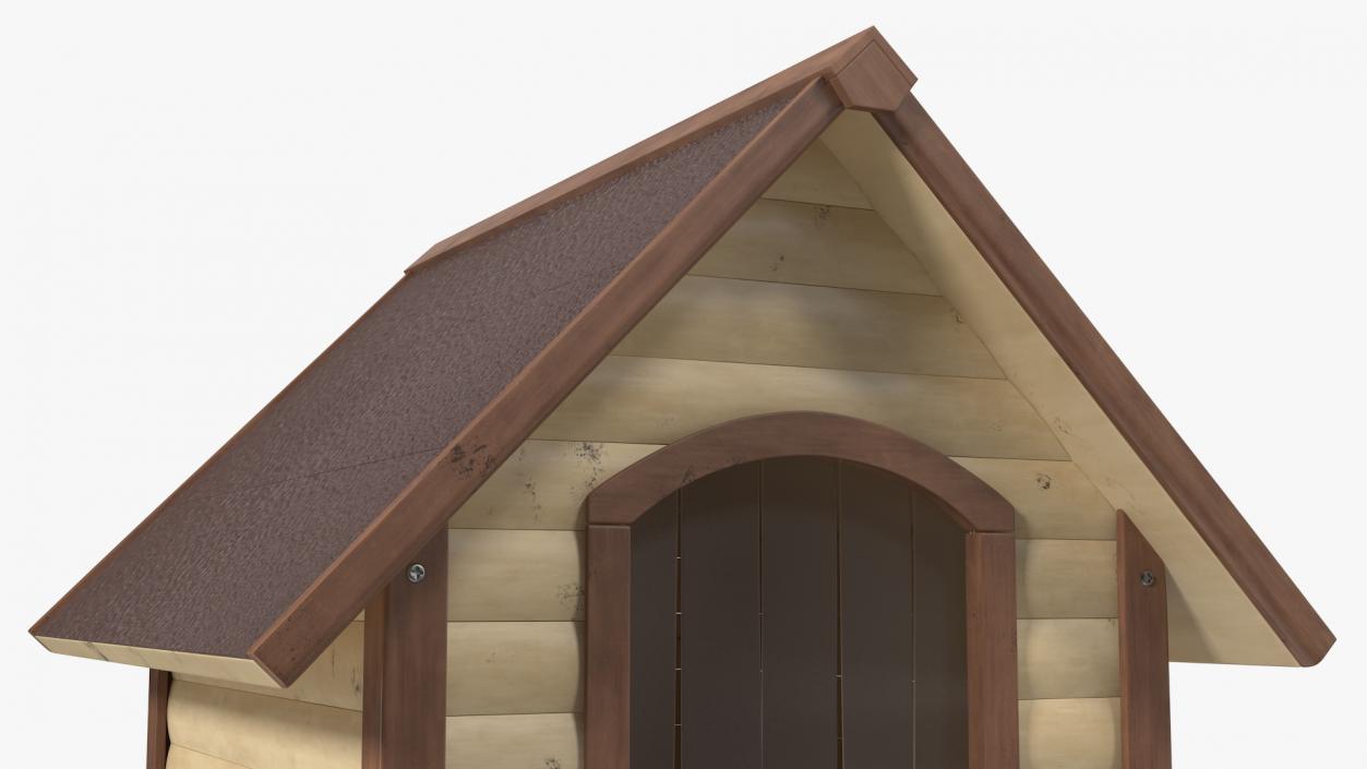 3D model Light Wood Pet House