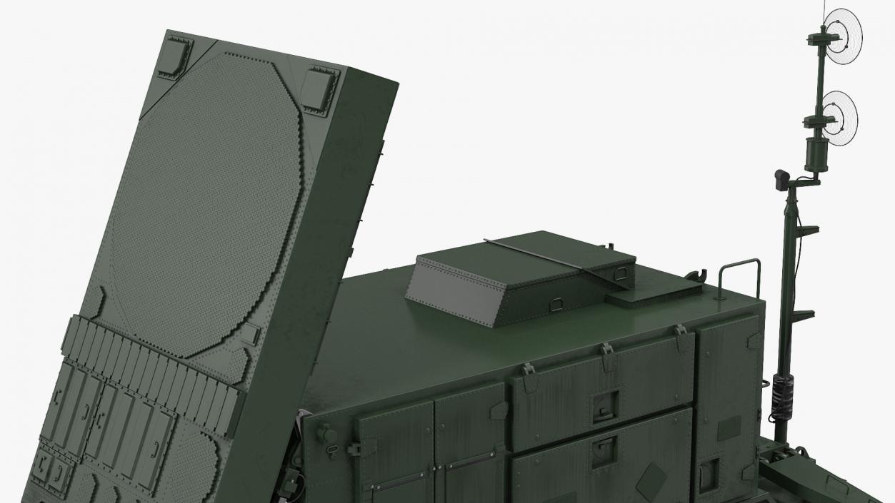 3D Patriot Radar AN MPQ53 Green model