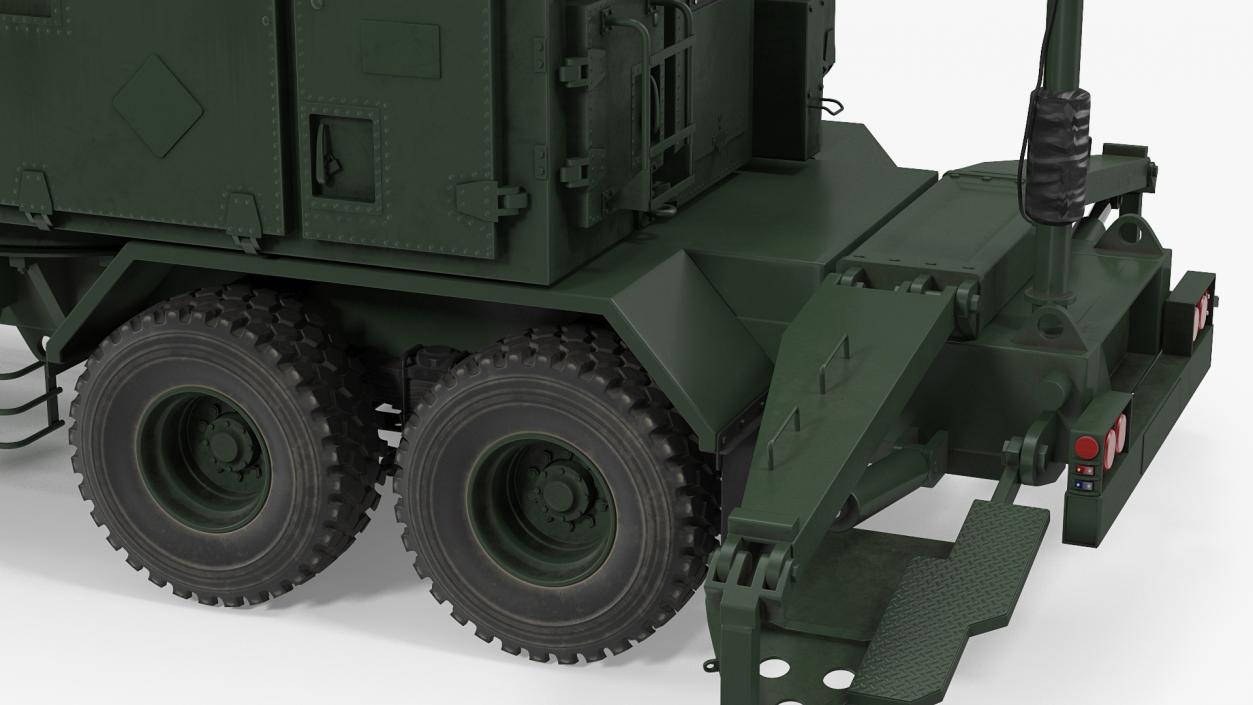 3D Patriot Radar AN MPQ53 Green model