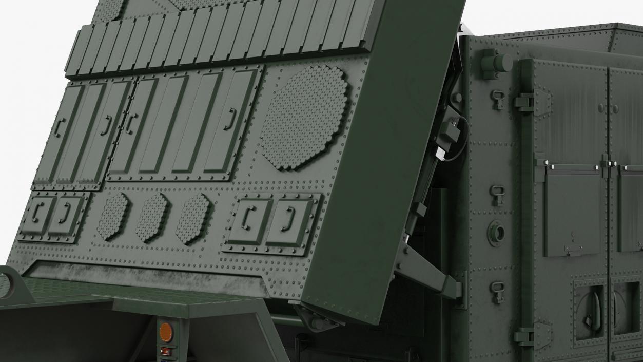 3D Patriot Radar AN MPQ53 Green model