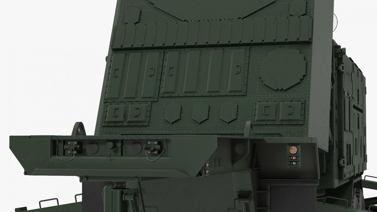 3D Patriot Radar AN MPQ53 Green model