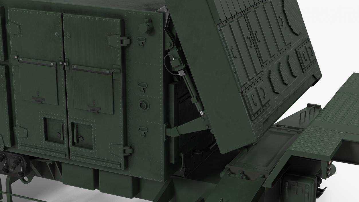 3D Patriot Radar AN MPQ53 Green model