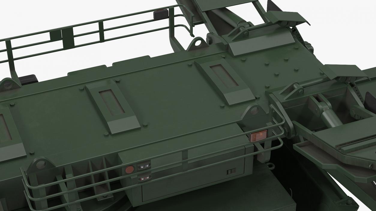 3D Patriot Radar AN MPQ53 Green model