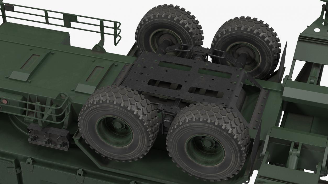 3D Patriot Radar AN MPQ53 Green model