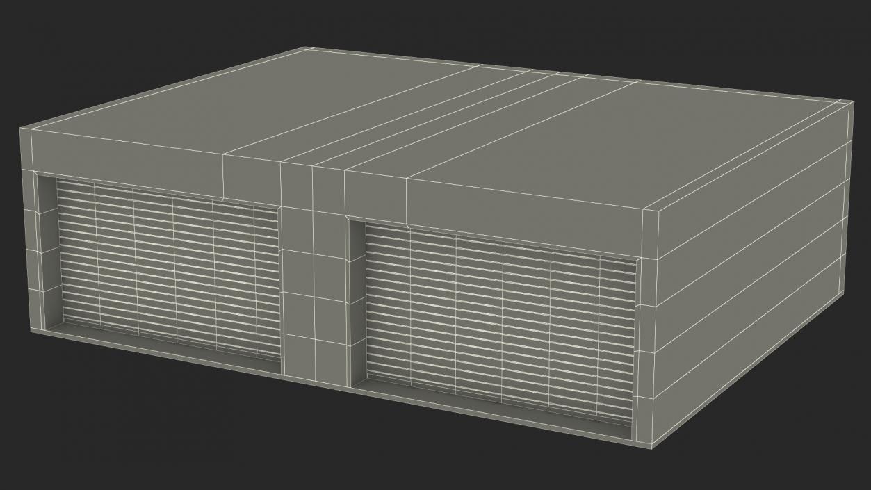 3D Formula 1 Garage Rigged model