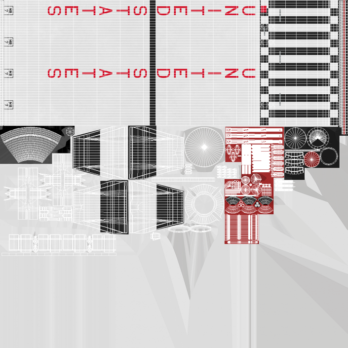 3D model Rocket Mercury Redstone 3