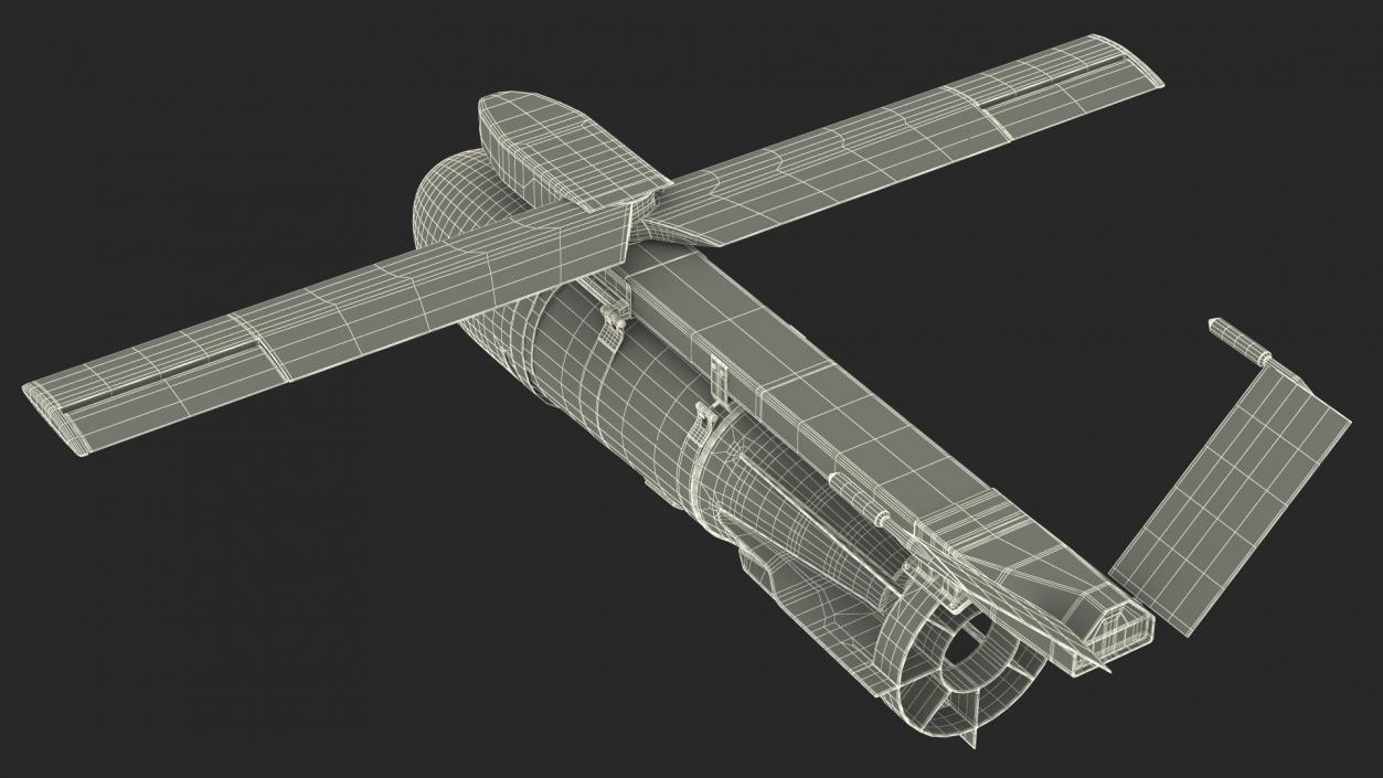 Russian FAB 1500 Air Bomb with UMPK 2 3D