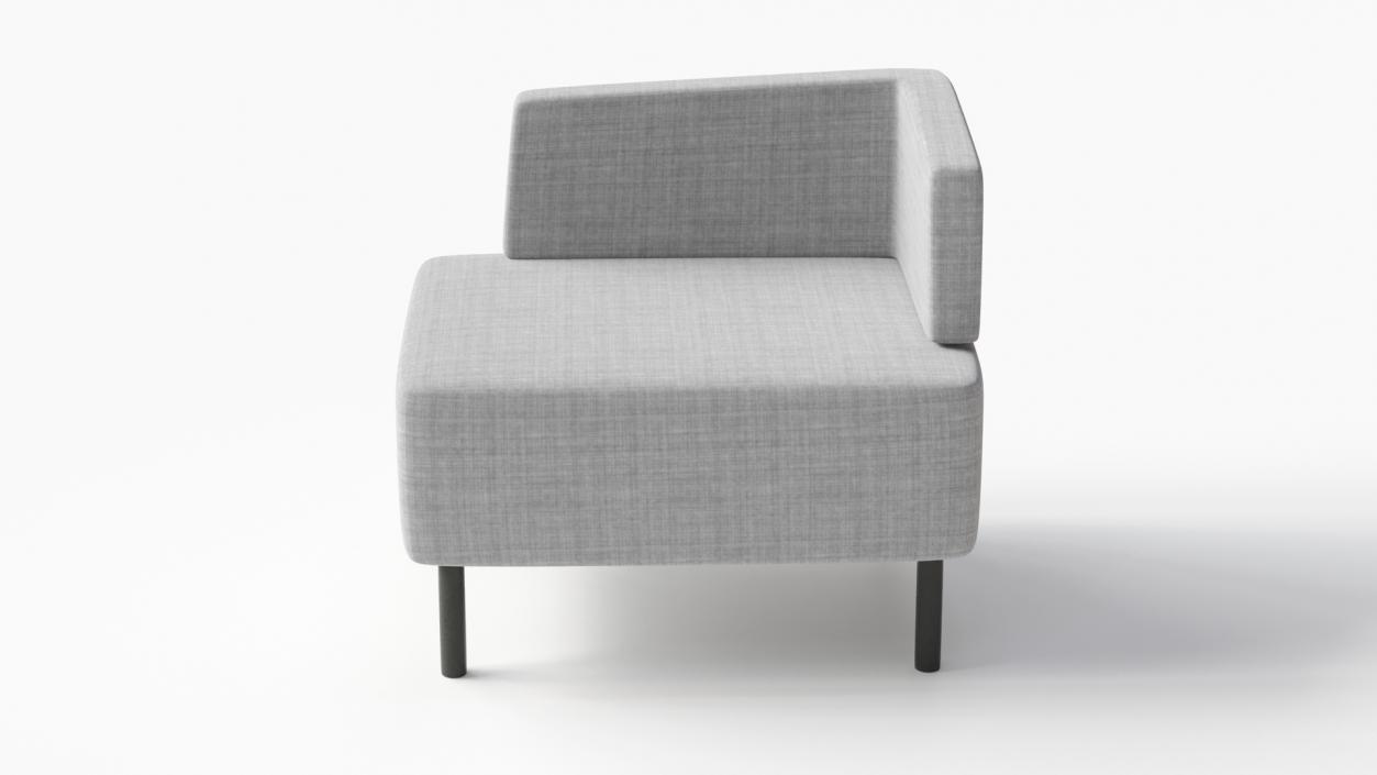 Office Corner Armchair 3D