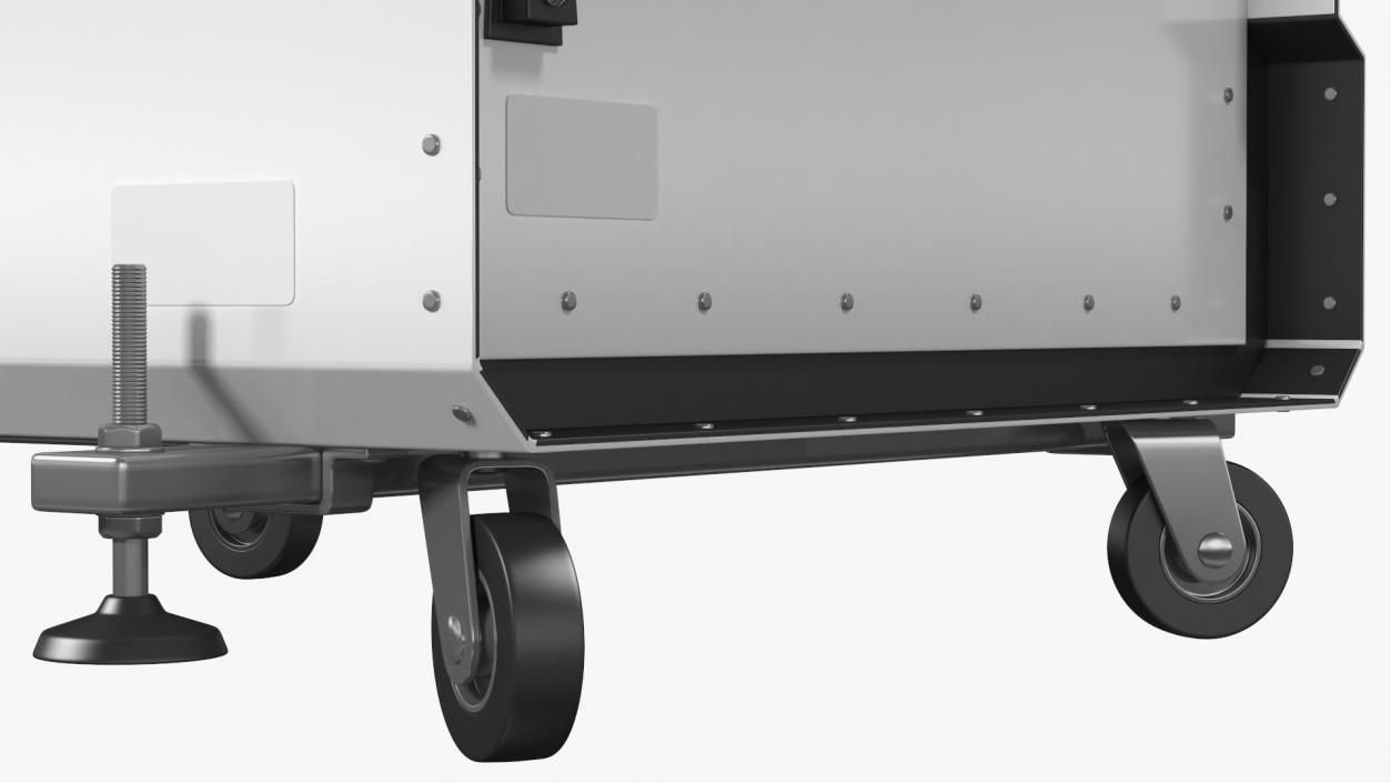 Airport Ceilometer LIDAR Scanner Rigged 3D model