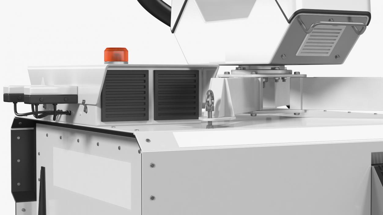 Airport Ceilometer LIDAR Scanner Rigged 3D model