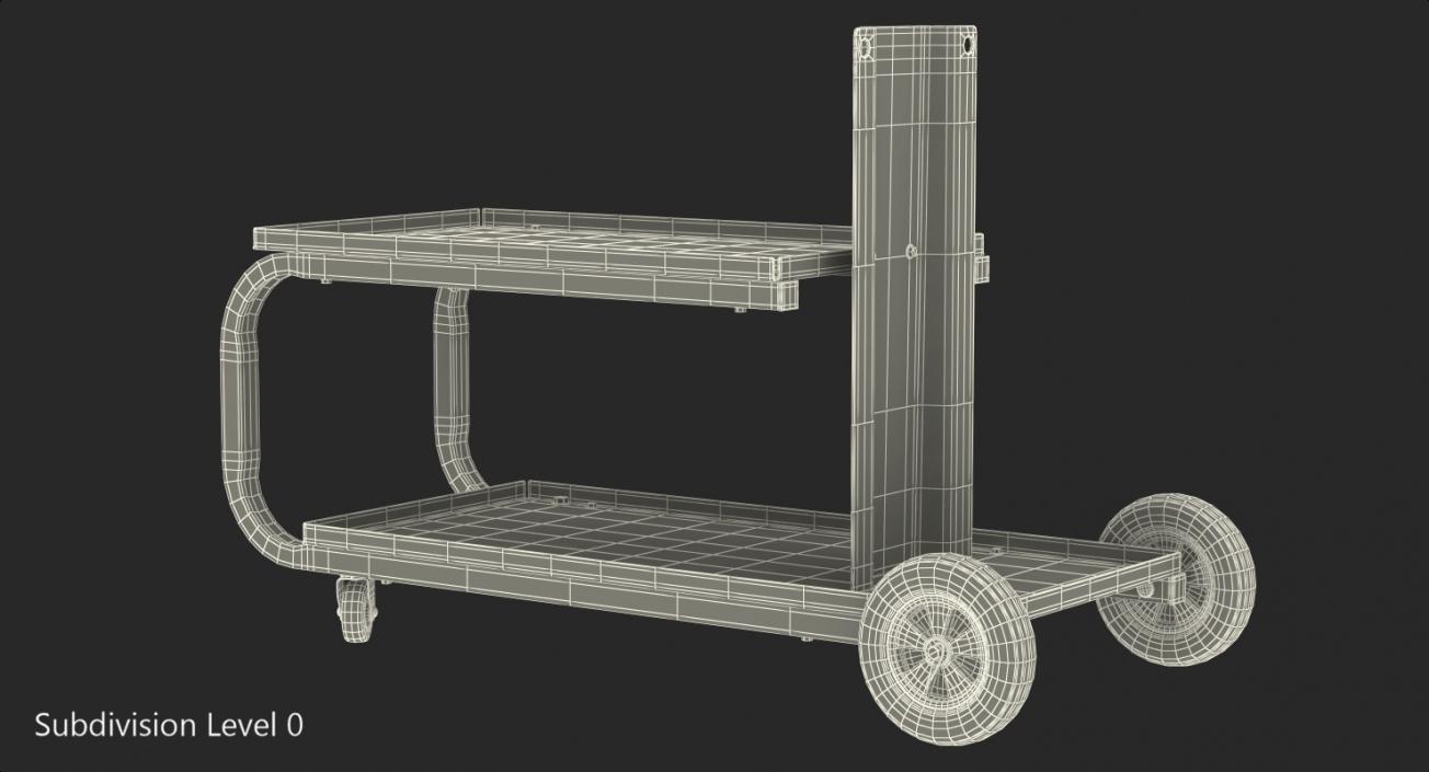 Welding Welder Cart 3D model