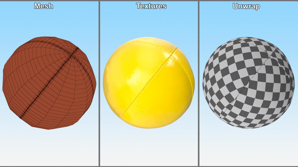 Trick Ball Yellow 3D