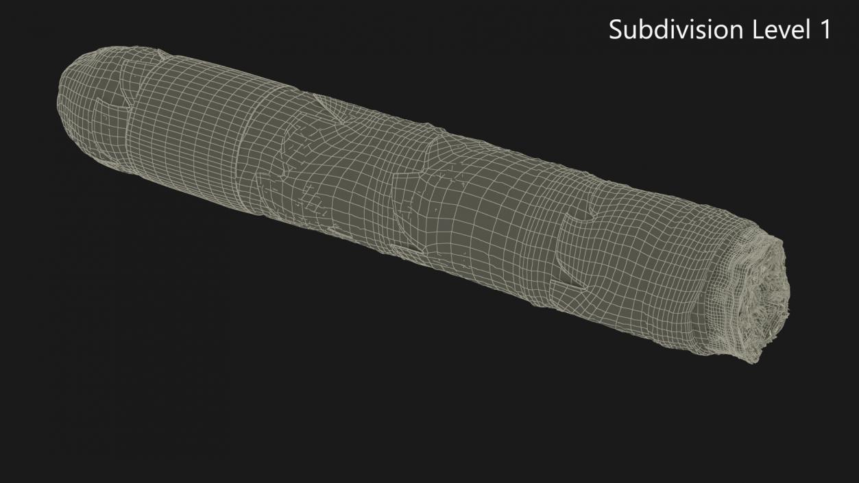 3D Leira Cannabis Cigar Burning model