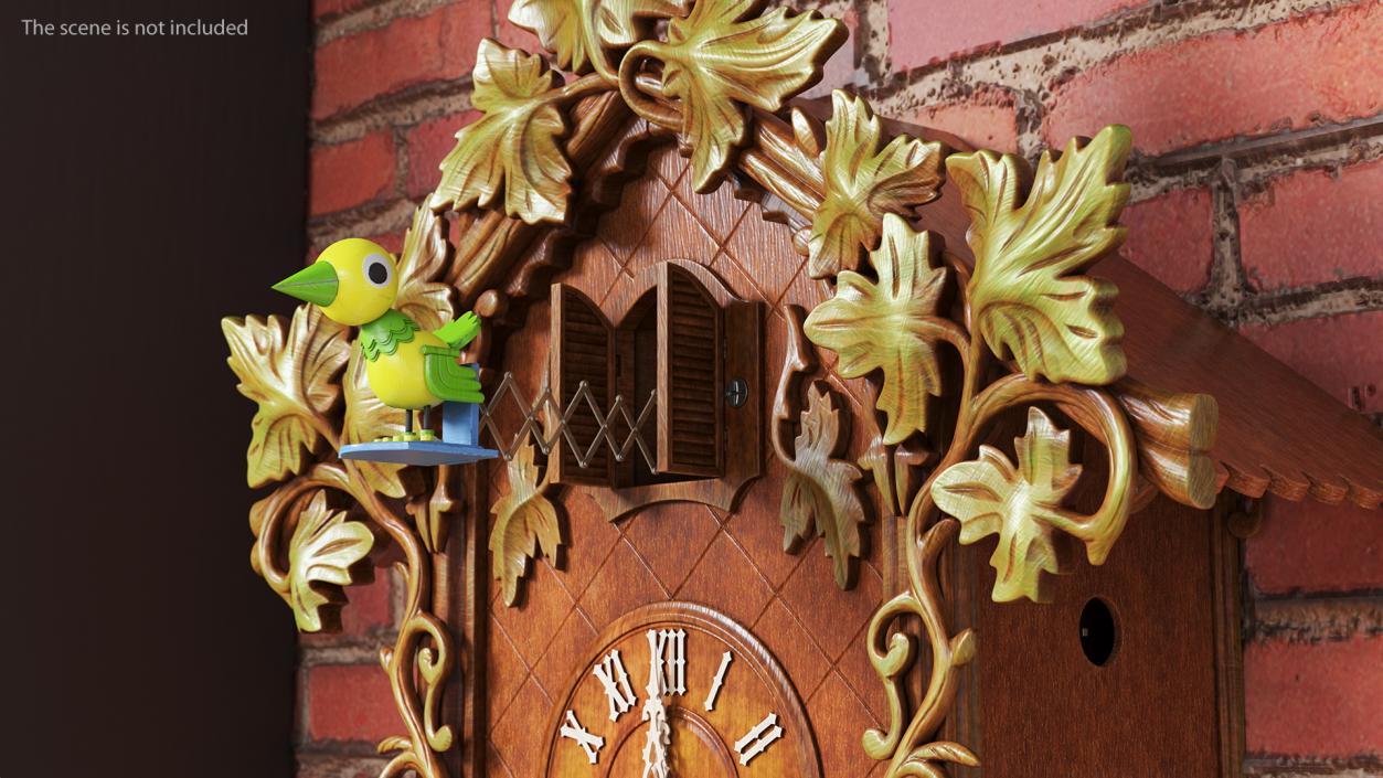 Cuckoo Clocks Collection 3D model