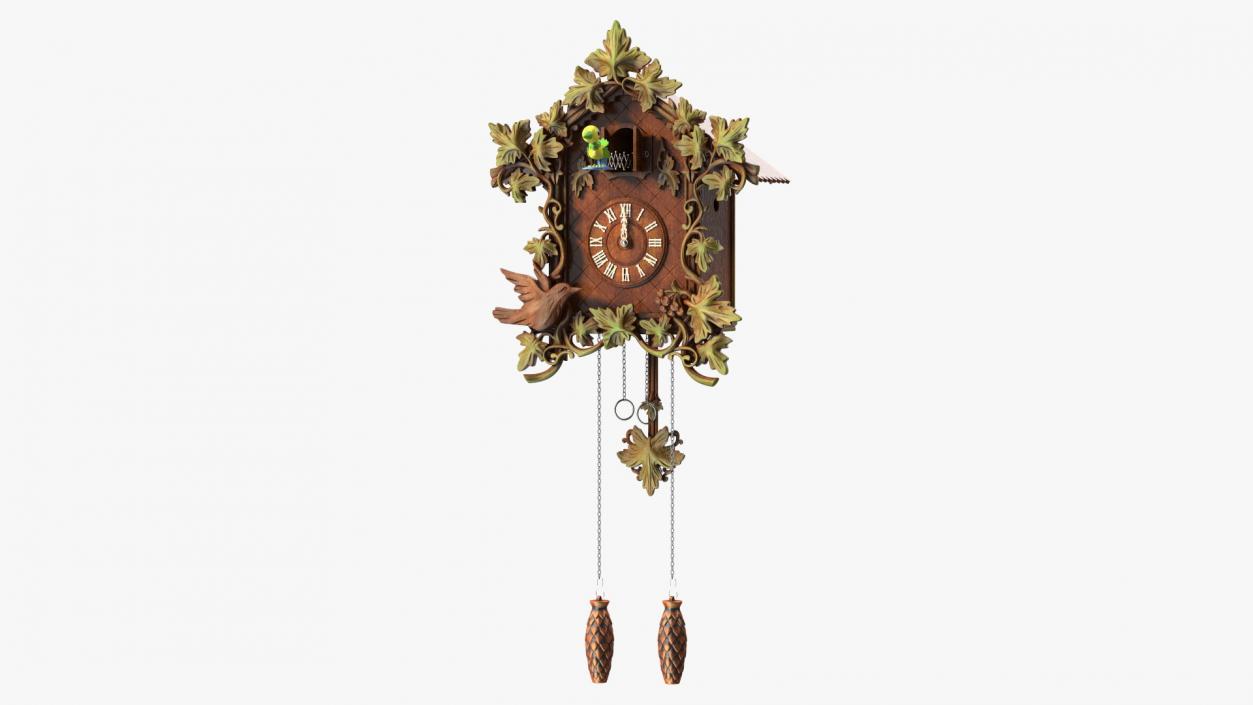 Cuckoo Clocks Collection 3D model