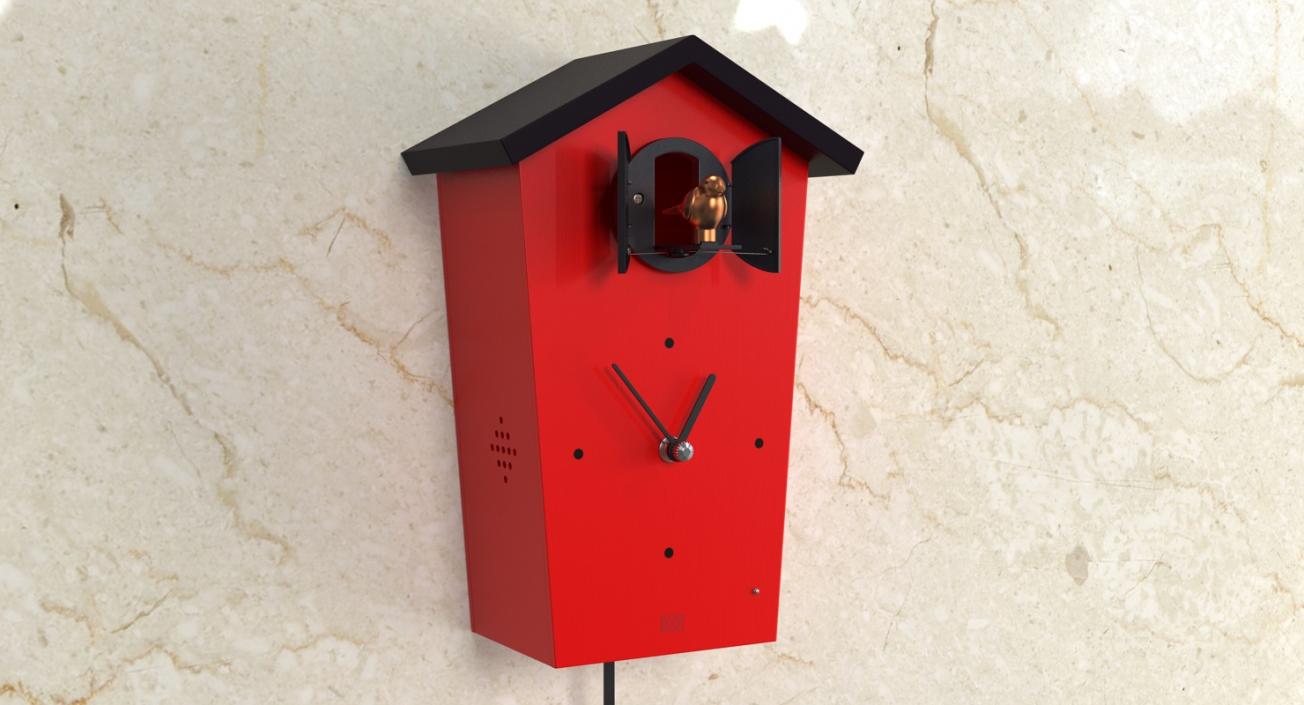 Cuckoo Clocks Collection 3D model